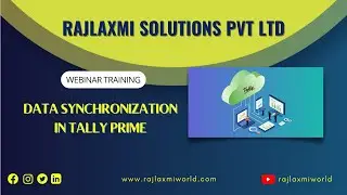 How to Synchronize Data in Tally Prime? | Webinar Training | 30 April 2022 | RSPL