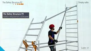 LAYHER Алюминиевая вышка Тура. RollingTowers P2