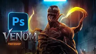 Glowing Venom Photo Manipulation in Photoshop