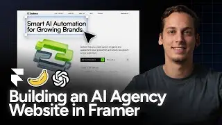 How to Create a Custom AI Agency Portfolio Website Using Framer