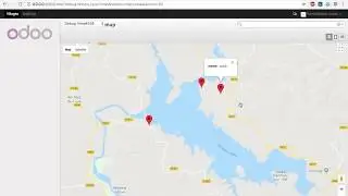 Odoo 8 Google maps