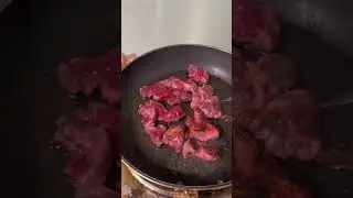 homemade beef tocino.                        