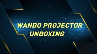 XIAOMI Wanbo T6 max 1080p and Supports side projection (portable theater)