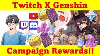 V2.8 Twitch Drop Campaign Rewards !! | Genshin Impact