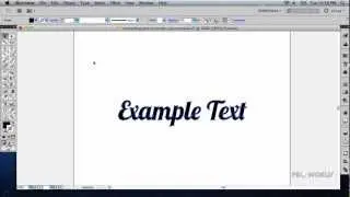 Converting Fonts To Curves In Illustrator