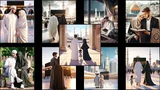 Cartoon Muslim Couple Portraits: Stunning dp & Ideas