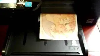 How to Print an Image on Fabric - Tutorial - Using Inkjet Printer and Freezer Paper!