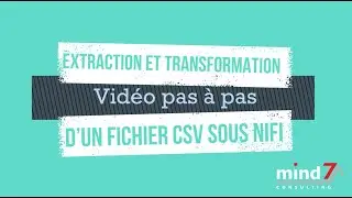 Extraire et transformer un fichier CSV sous Nifi