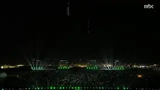 ألعاب نارية تضيء وتزيّن سماء الرياض 🤩🇸🇦🔥