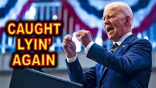 Joe Biden CAUGHT Telling Another BLATANT Lie - The Liar in Chief.....