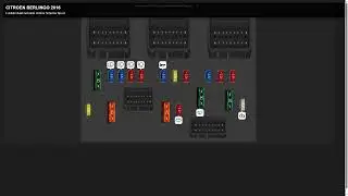 Fuse box location and diagram: citroen berlingo 2016 - Schema fusibili