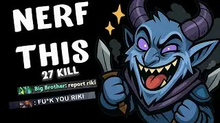 Riki Must Be Deleted From Dota2