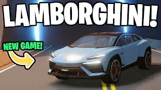 Playing Lamborghini's NEW Roblox Game! - Roblox