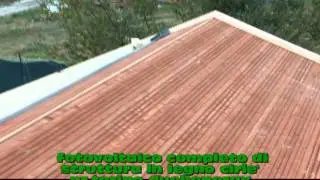 fotovoltaico 10 kw con struttura in legno tg