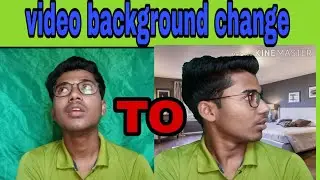 How to change video background in //android phone📱