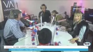 EN VIVO: Así vivió el terremoto Javiera Acevedo y Pablo Zuñiga
