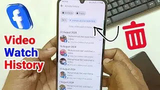 Facebook watch video history delete | Facebook watch history kaise delete kare |watch history delete