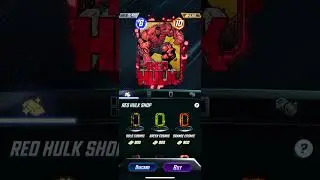 Marvel Snap - Red Hulk Ink & Gold Showcase