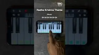 Radha Krishna Serial Song Star Bharat Easy Piano Tutorial