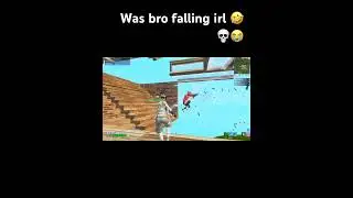 Was bro falling irl 💀😭🤣 