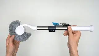 Simple Human Toilet Brush With Caddy Unboxing - Vertical