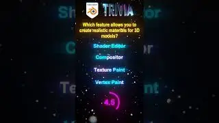 Blender Trivia: Which feature allows you to create realistic materials?