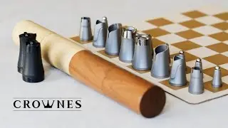 Best of Kickstarter 💡 Crownes Portable Chess Sets