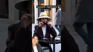 A elegância￼ chama a atenção?