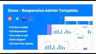 Zinox - Responsive Bootstrap Admin Template | Themeforest Templates