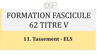 11. Géotechnique - Tassement ELS  - Méthode Pressiométrique - Fascicule 62 Titre V