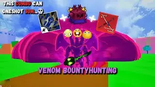 USING THE MOST UNDERRATED FRUIT IN BLOXFRUITS [Venom + CDK]