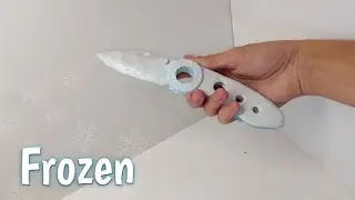 How to make a FLIP KNIFE out of paper?! (Makaroon)