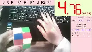 2x2 ao5 #2x2 #rubikscube #cubing #speedcubing #cstimer