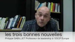 les trois bonnes nouvelles