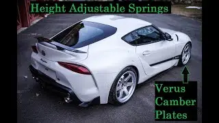 Project GR Supra MT Suspension Install