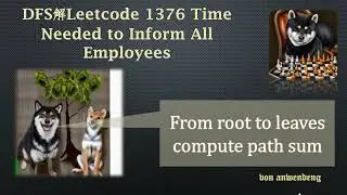 DFS C++解Leetcode 1376 Time Needed to Inform All Employees