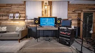 CREATIVE HOME STUDIO setup 2020 | Lake House Studio (studio tour)