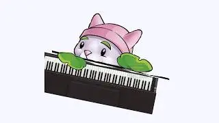 Bongo Cattail (Bongo cat) (рогоз из plant vs zombie)