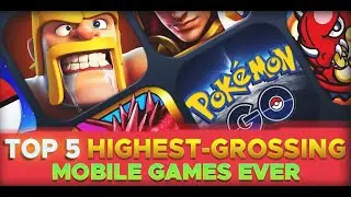 Top 5 highest-grossing mobile games ever! #shorts
