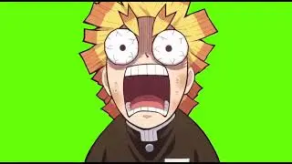 Green screen demon slayer
