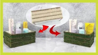 DIY Storage Box From Cardboard | DIY Kotak Penyimpanan Dari Kardus