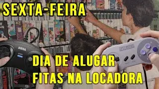 Sexta-Feira o dia de alugar fitas na locadora #supernintendo #retrogames