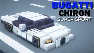 ⚒️Minecraft | Bugatti Chiron Super Sport 300+ TUTORIAL