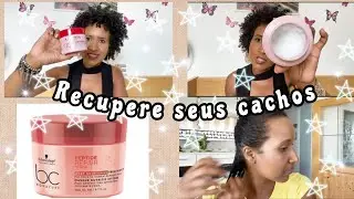 Testando Bonacure Peptide Repair Rescue/ Nutri- reparação