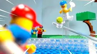 Bro's play tennis (Lego Animation)