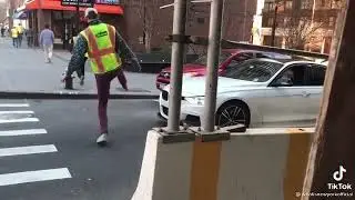 All that and he still drove over It lol only in NY 