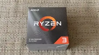 Распаковка процессора AMD Ryzen 3 3300x + Тест в GTA 5