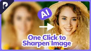 How to SHARPEN IMAGE with HitPaw Photo Enhancer