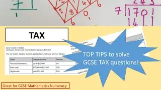 GCSE tax questions