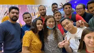 Birthday Celebration my colleague ms.wheng I Cha Naga Vlog I Qatar Vlog